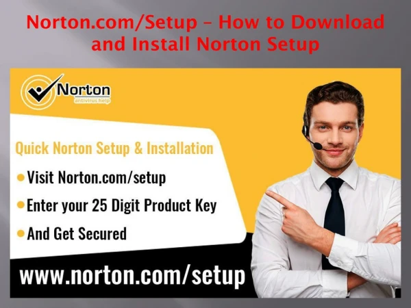 Norton.com/Setup - How to Download and Install Norton Setup