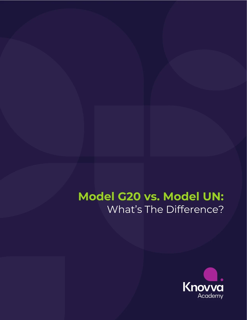 model g20 vs model un what s the difference