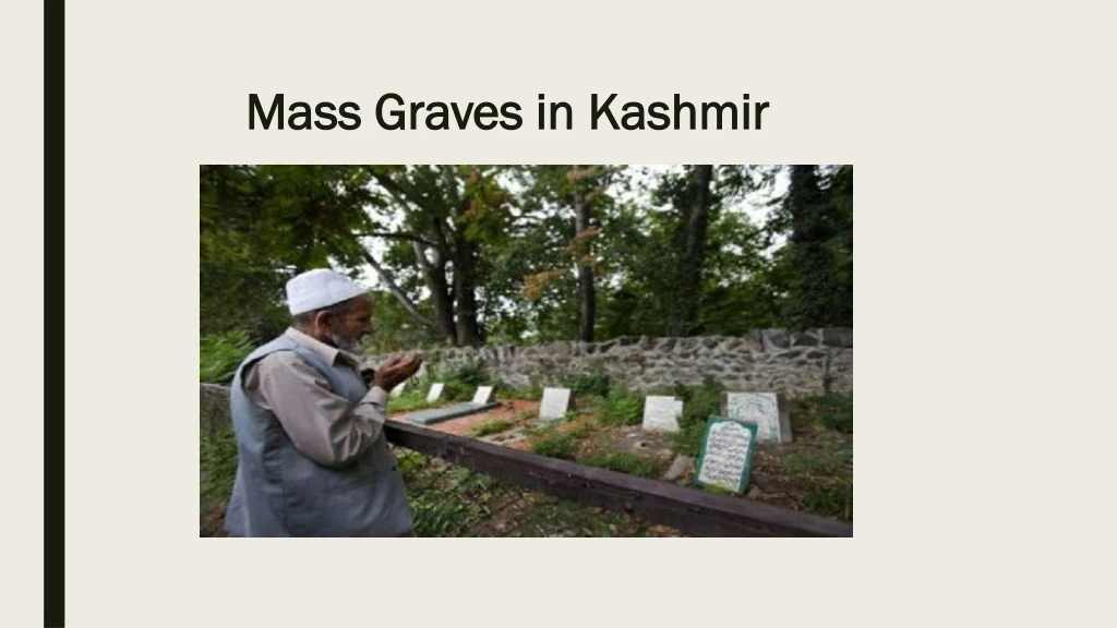 mass graves in kashmir