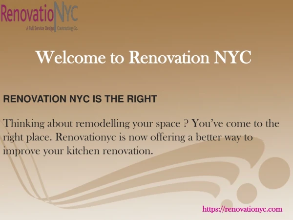 Welcome to Renovation NYC