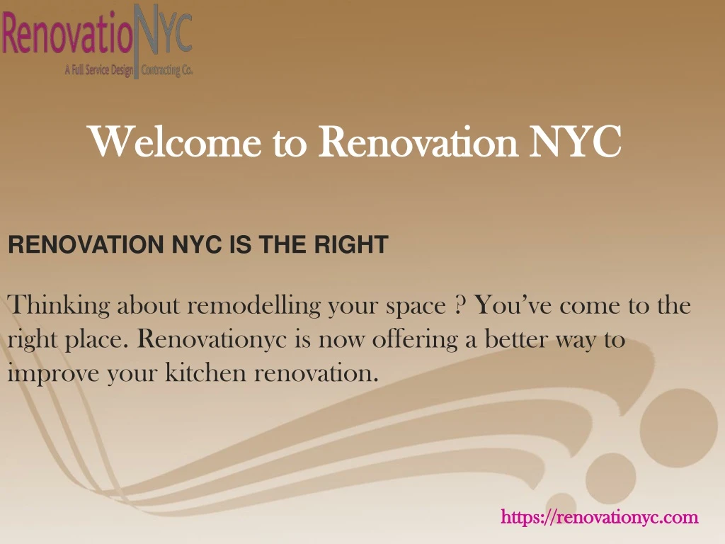 welcome to renovation nyc