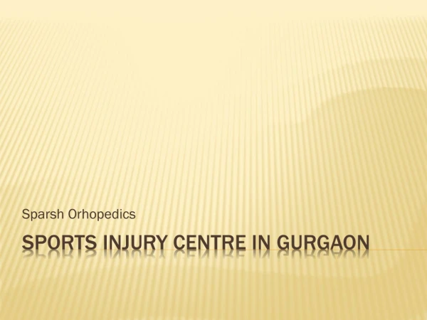 Best Surgeon for ACL surgery in Gurgaon