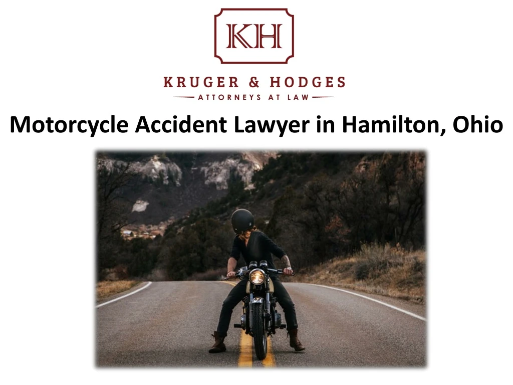 motorcycle accident lawyer in hamilton ohio