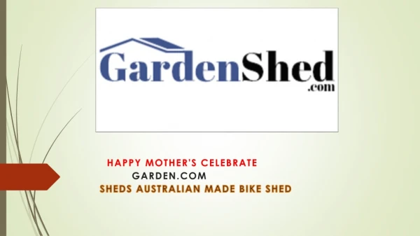 Wide Range of Bike Sheds Storage Online