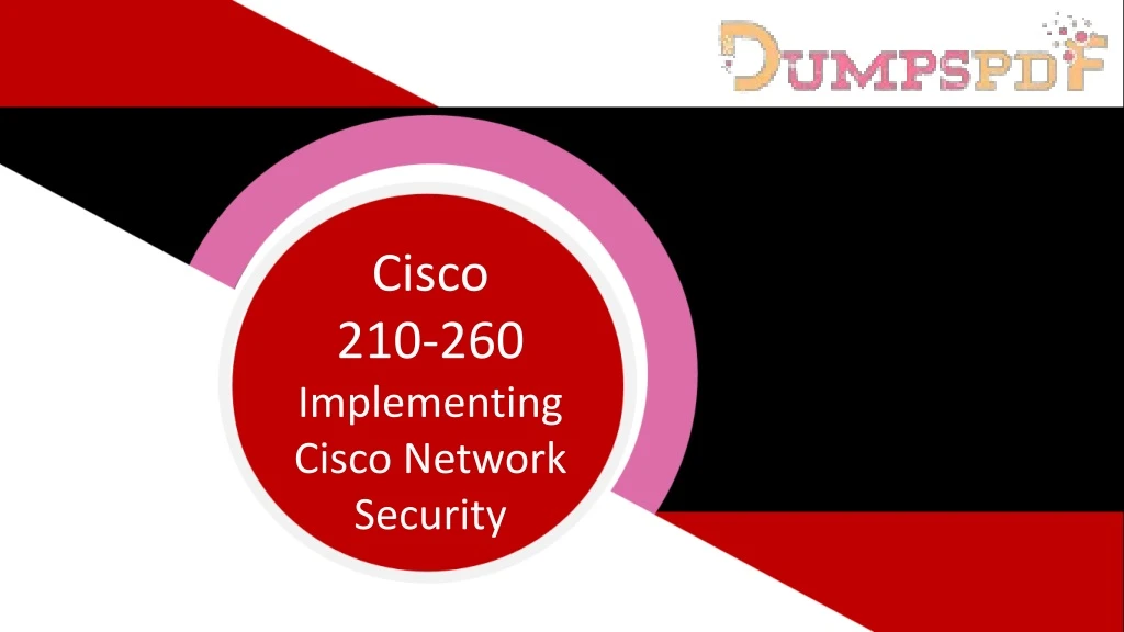 cisco 210 260 implementing cisco network security