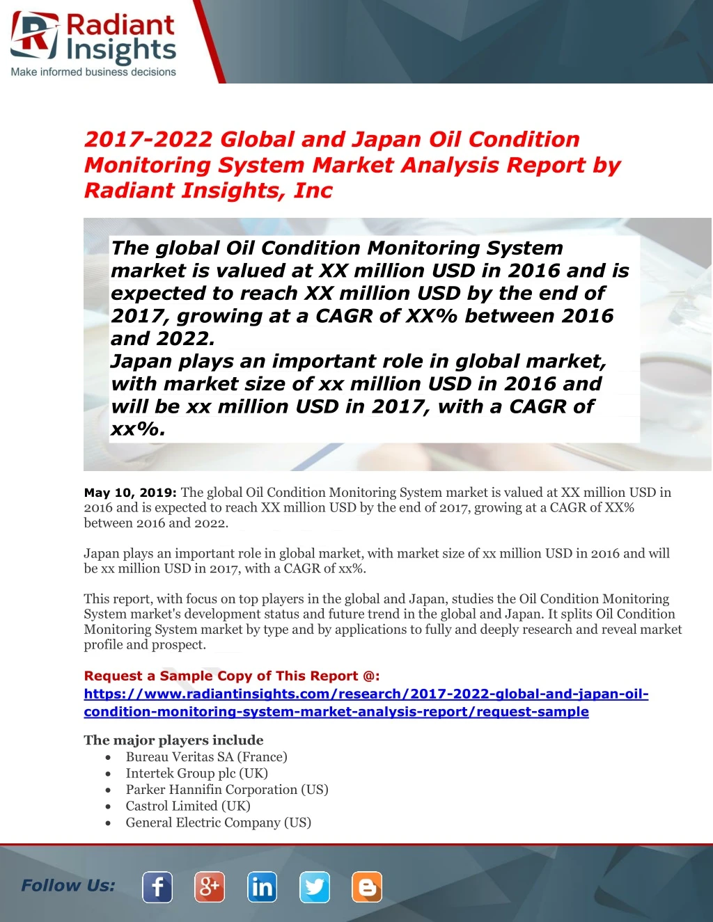 2017 2022 global and japan oil condition