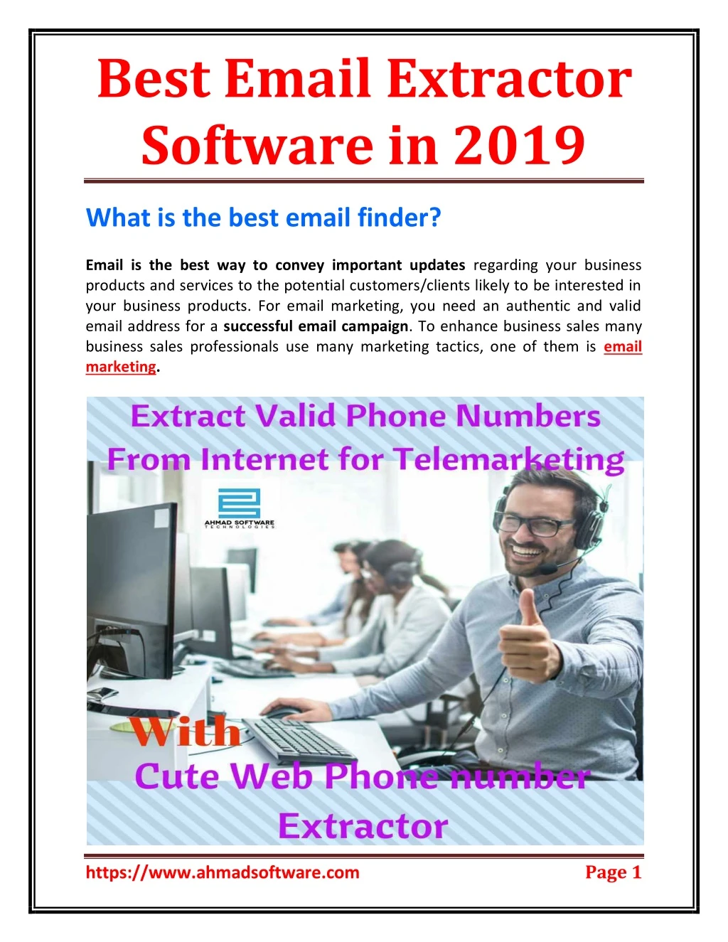best email extractor software in 2019
