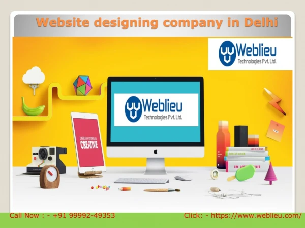 Website designing company in India, web designer in India