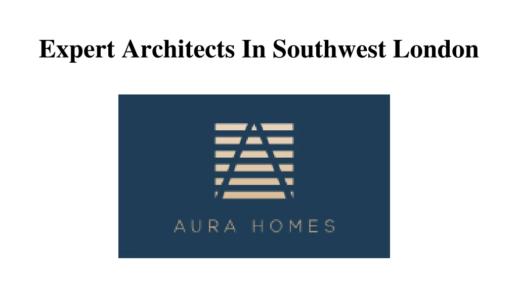 expert architects in southwest london