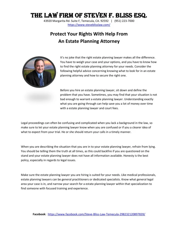 Protect Your Rights With Help From