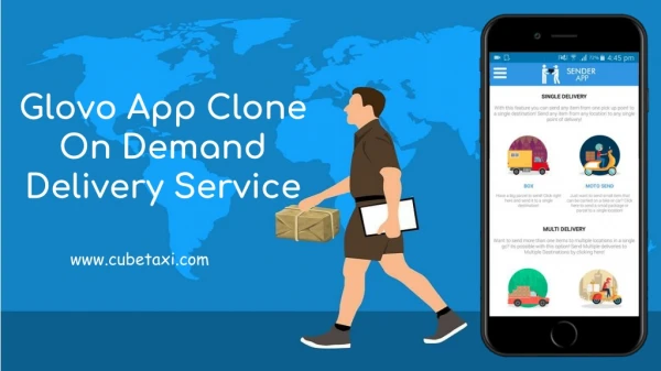 Glovo App Clone On Demand Delivery Service