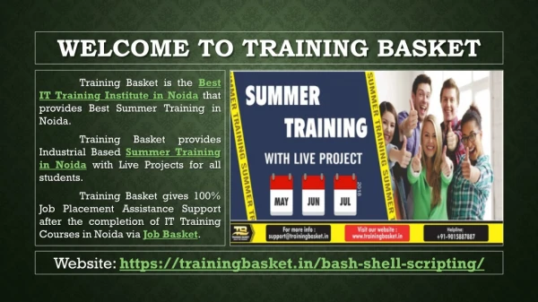 Project Based Summer Training in Noida | Industrial Based Summer Training in Noida