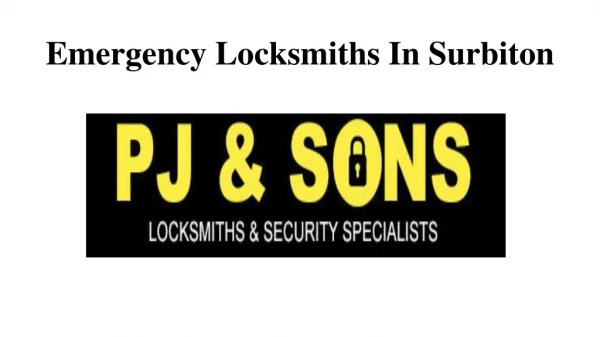 Emergency Locksmiths In Surbiton