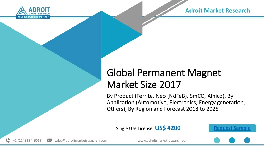 global permanent magnet market size 2017