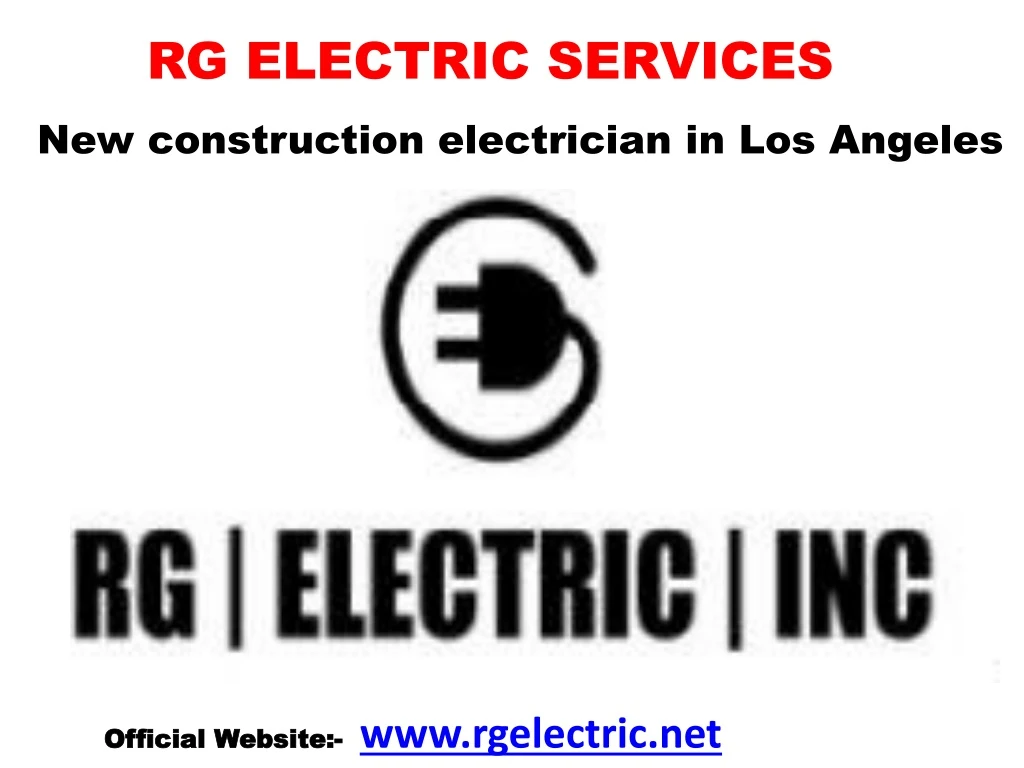 rg electric services