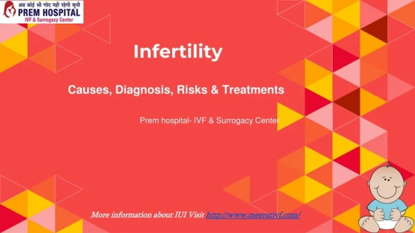 Men & Women Infertility-Causes & Treatment