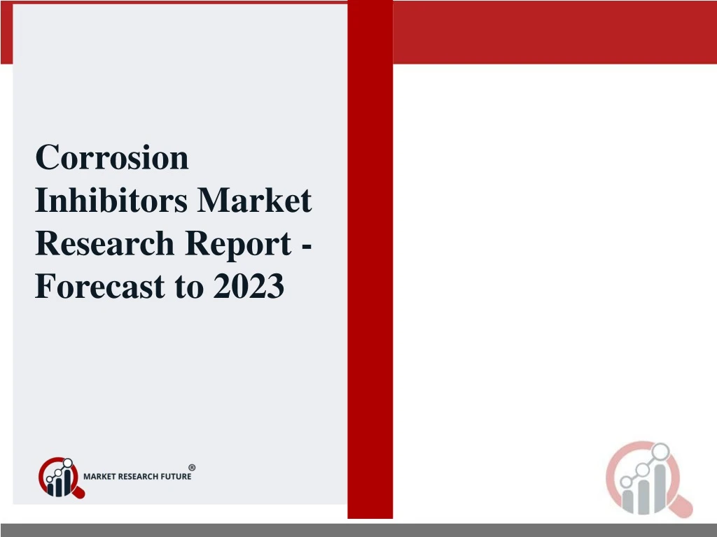 corrosion inhibitors market research report