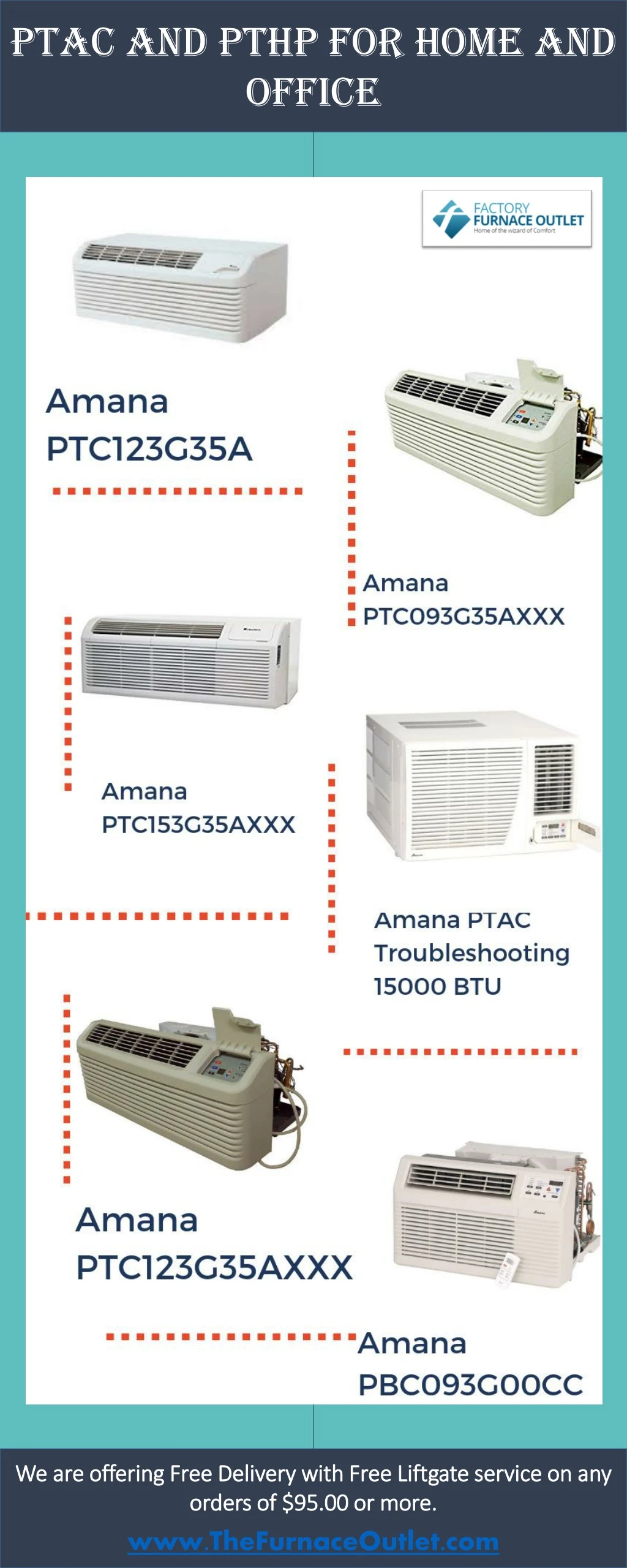 ptac and pthp for home and office