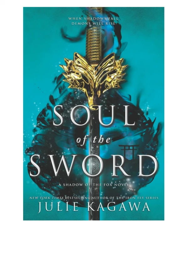 PDF Free Soul of the Sword