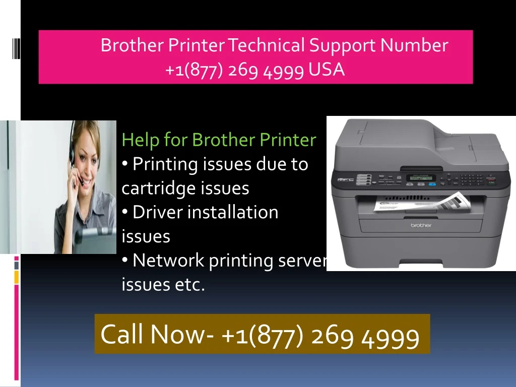 brother printer technical support number