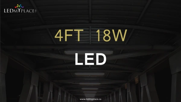 T8 4ft 18W LED Tube for a Longer Indoor Lighting Solution