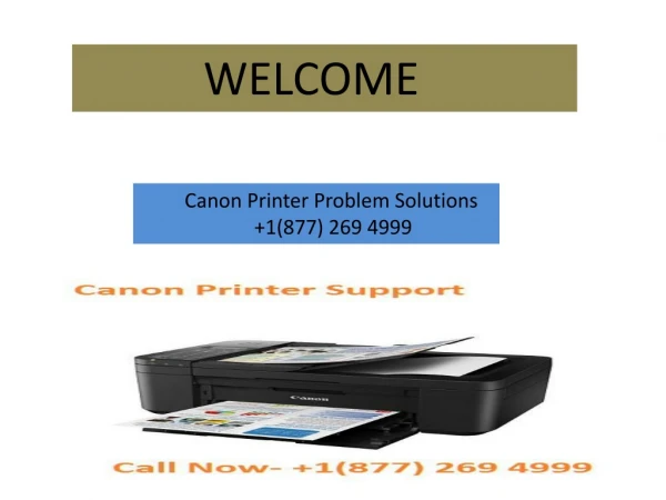 Canon Printer Problem Solutions USA