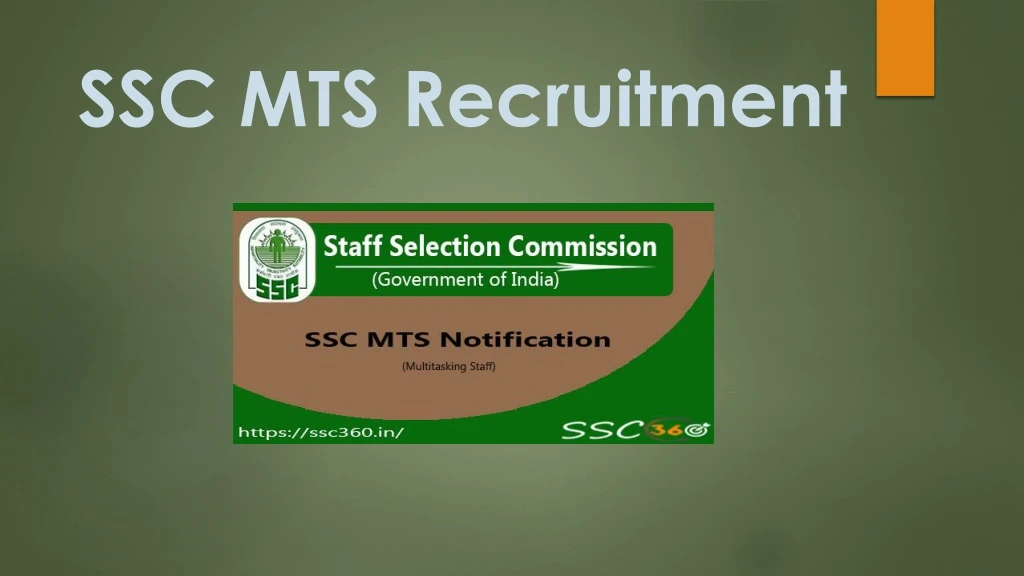 ssc mts recruitment