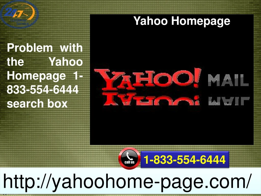 yahoo homepage