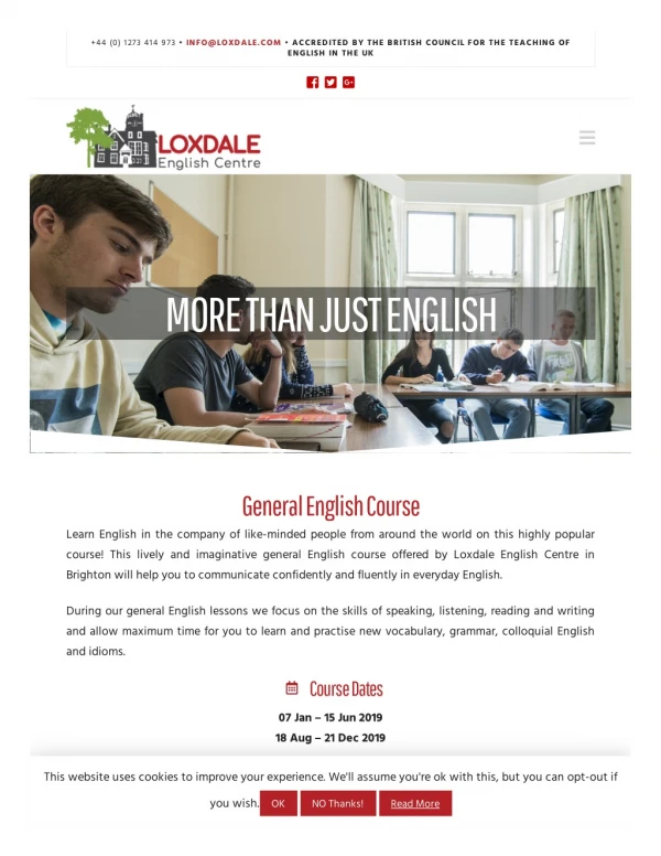 General English Course in Brighton