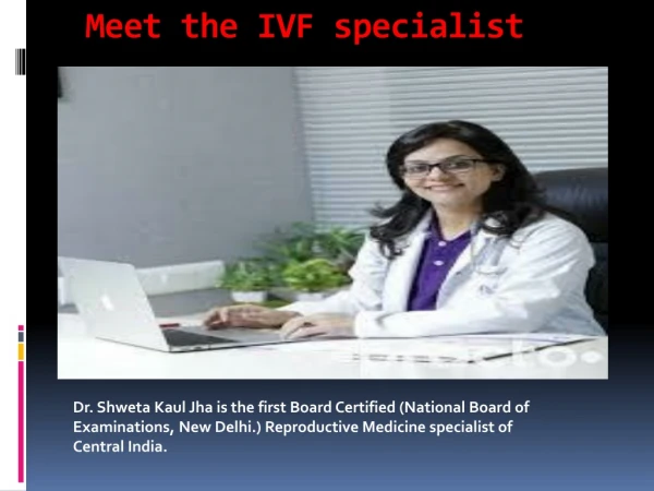 Best Infertility specialist in indore