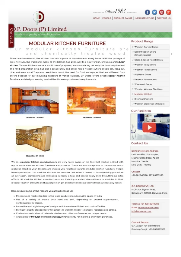 Modular Kitchen Furniture