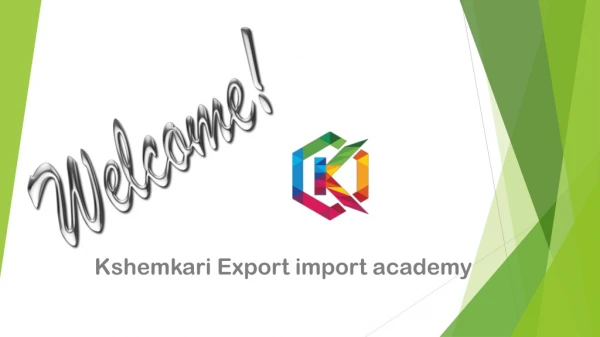 Online Import Export Course India