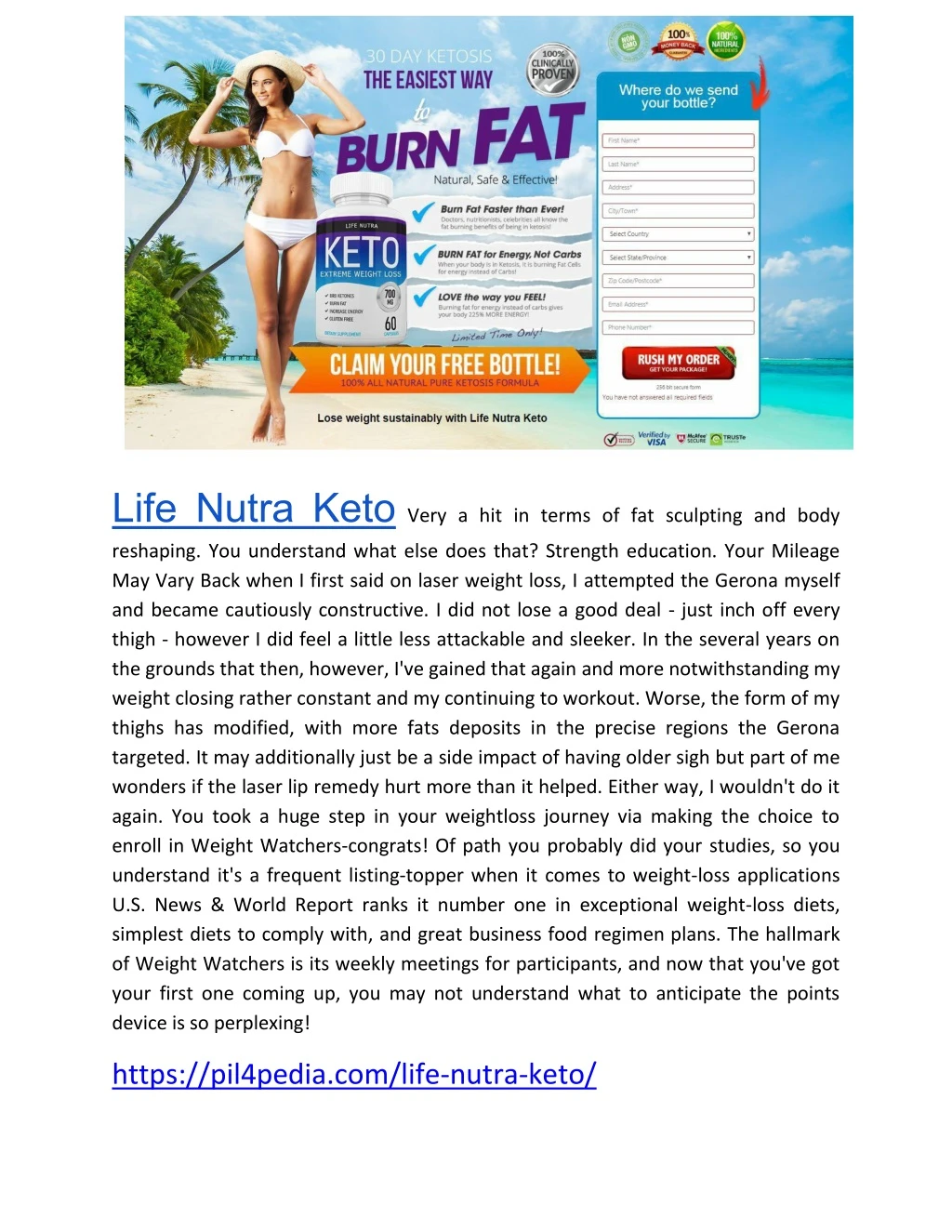life nutra keto very a hit in terms