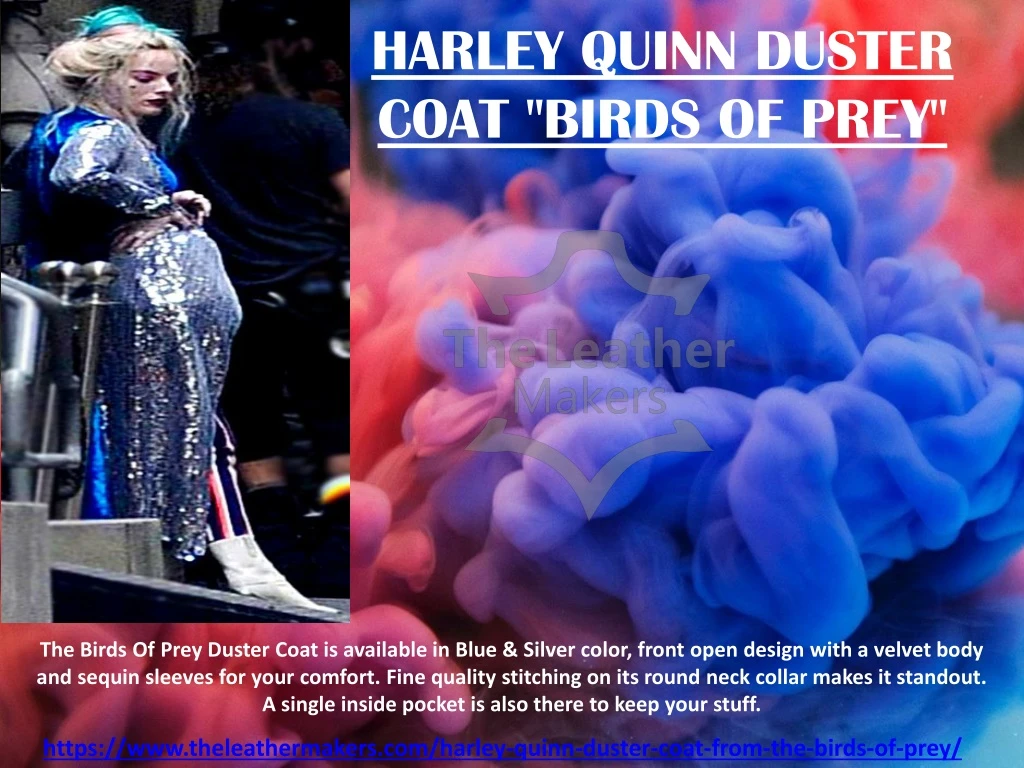 harley quinn duster coat birds of prey