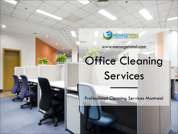 Menage Total Cleaning Services Montreal