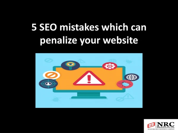 5 seo mistakes which can penalize your website