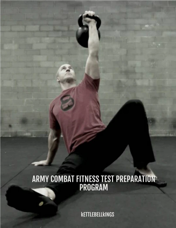 Army Combat Fitness Test Preparation Program