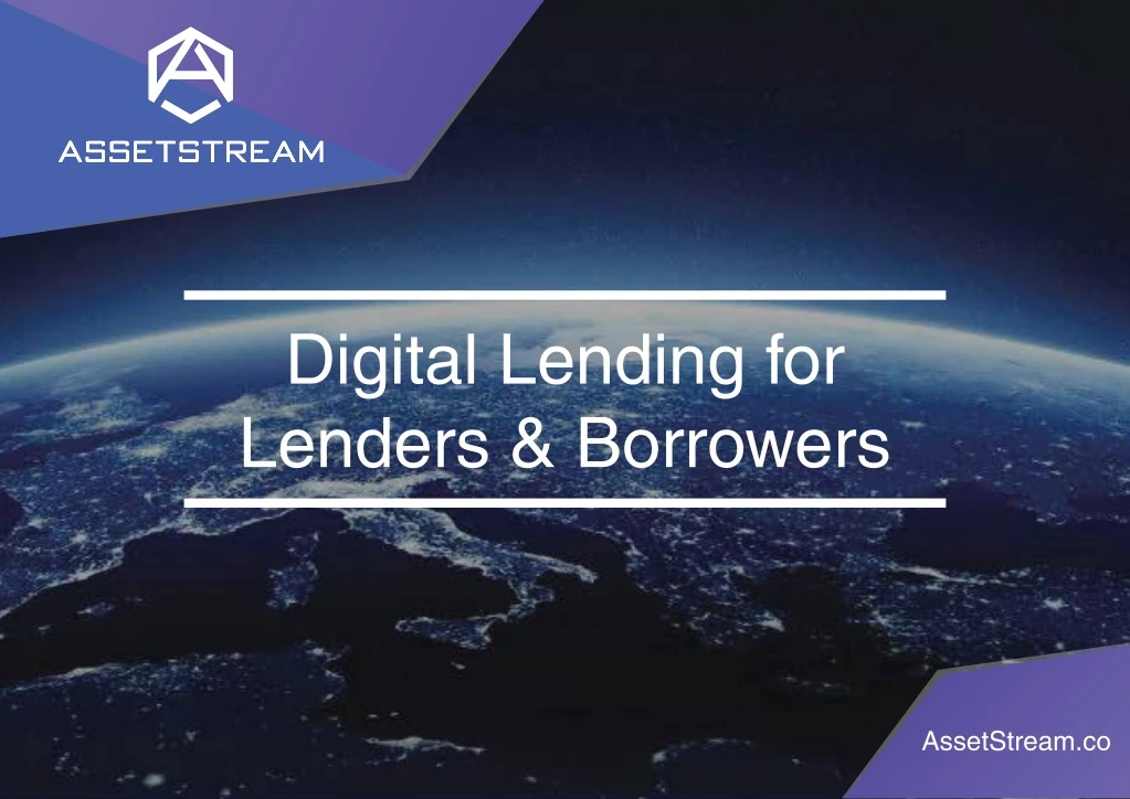 digital lending for lenders borrowers