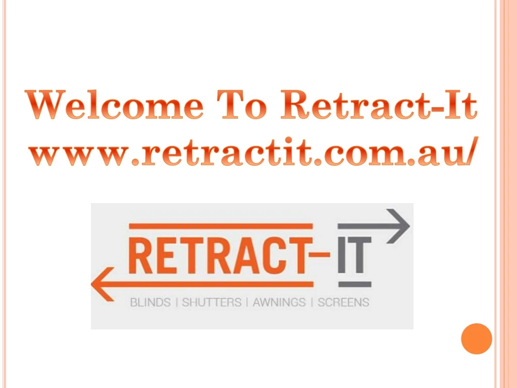 welcome to retract it www retractit com au