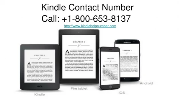 How To Contact Kindle Help Number?