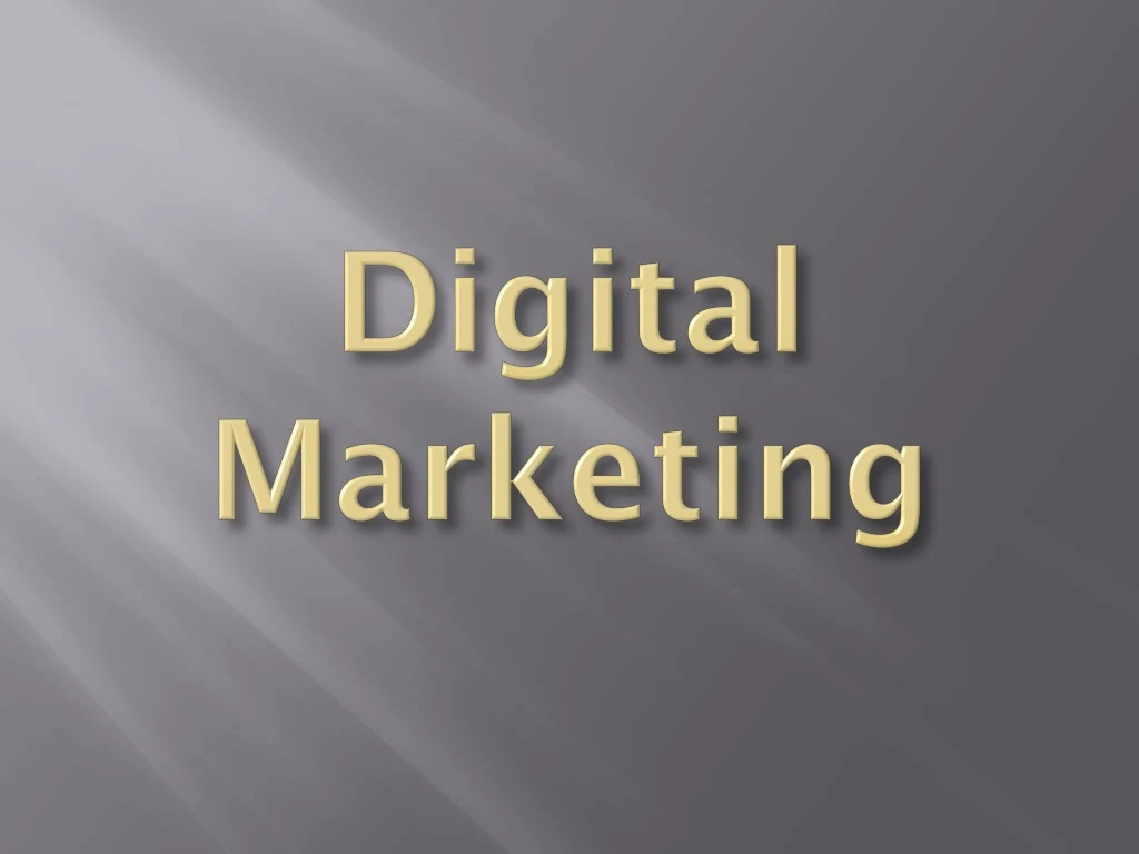 digital marketing