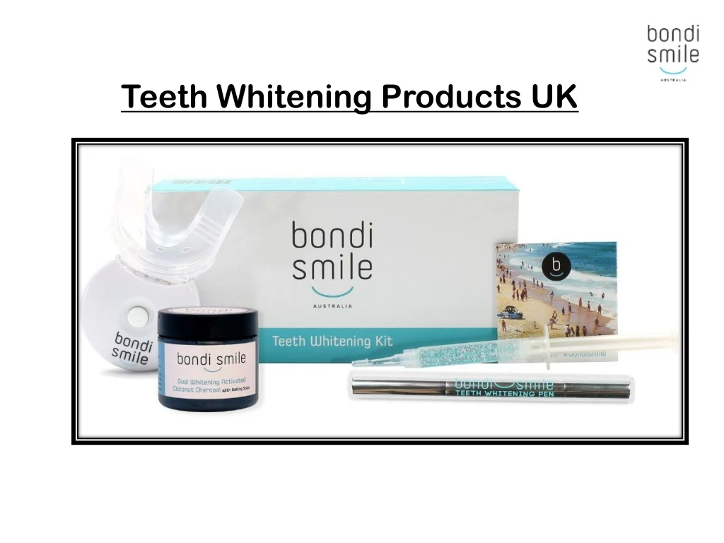 teeth whitening products uk