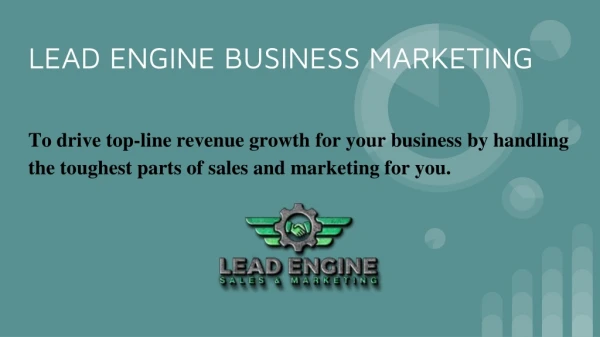 Lead Generation Professional - Lead Engine Marketing & Sales