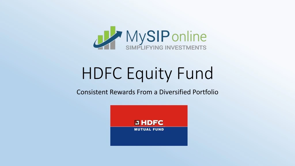 hdfc equity fund