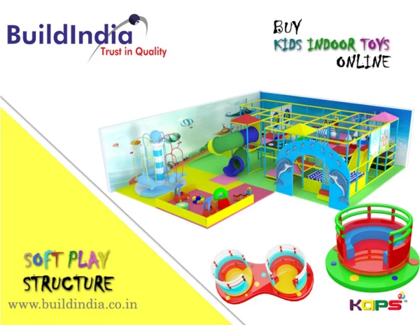 BuildIndia/Indoor and Outdoor play equipment manufacturer/Softplay/fitness equipments.