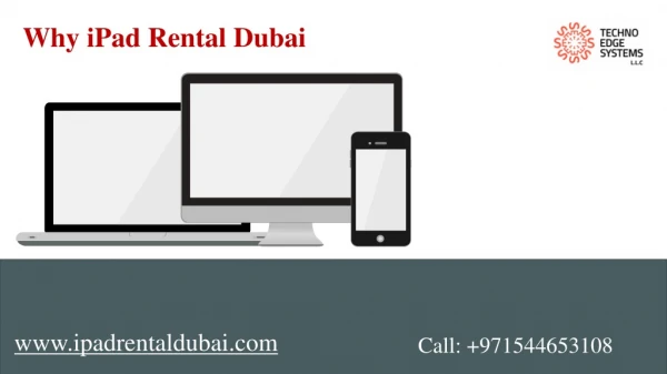 iPad Rental Dubai - iPad Hire - iPad Rental - iMac Rental Dubai