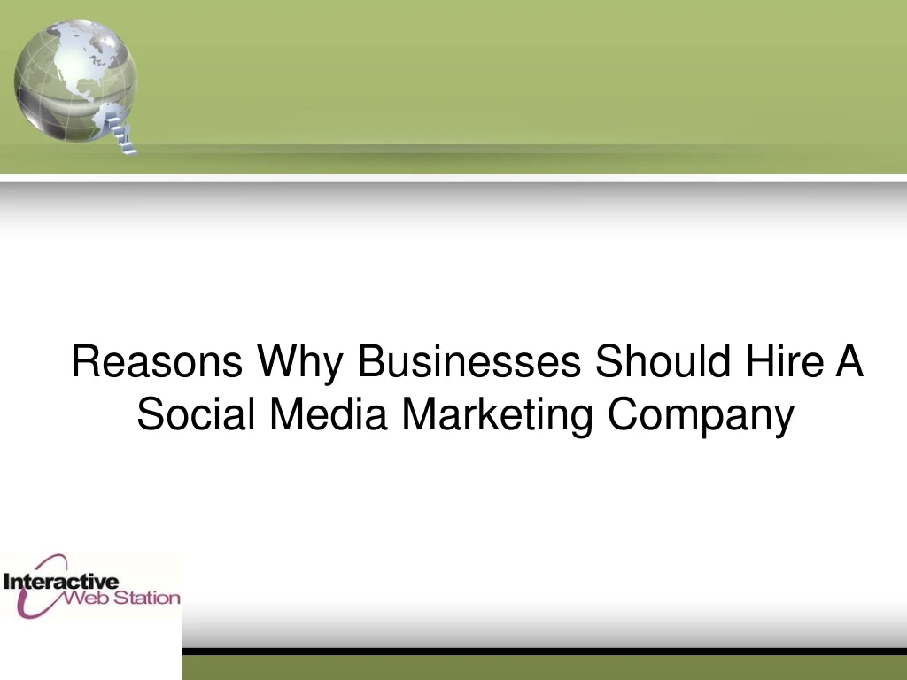 reasons why businesses should hire a social media