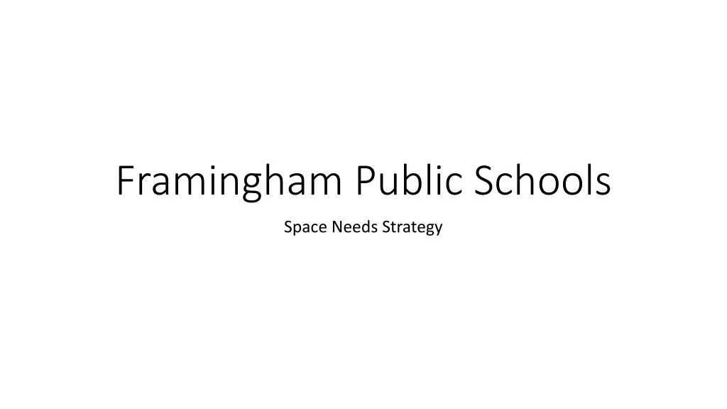 framingham public schools