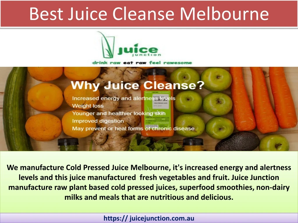 best juice cleanse melbourne