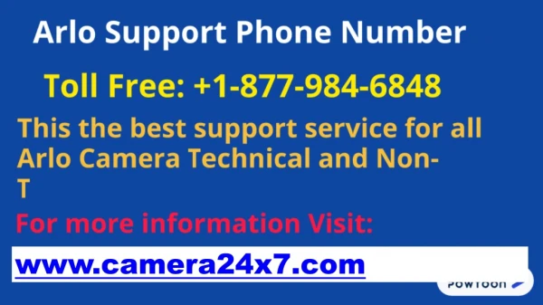 Arlo Support Phone Number (( 18779846848 )) Arlo Support Number